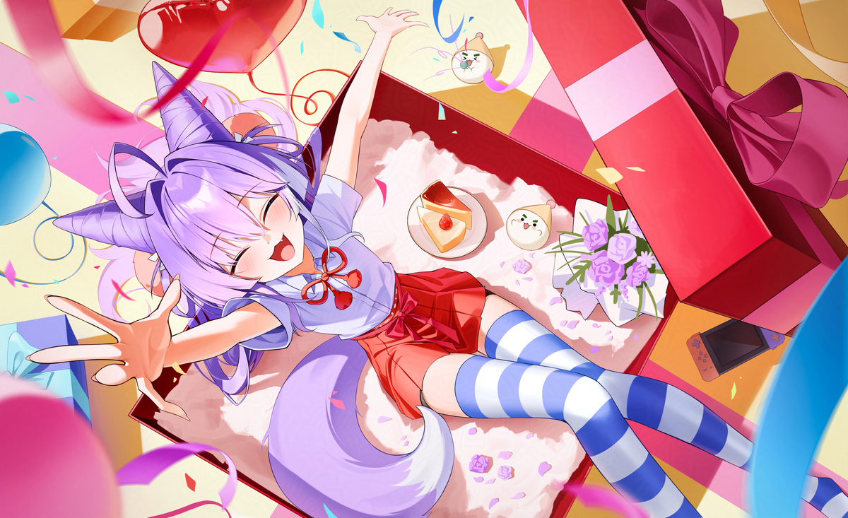 This is a pixiv picture whose title is Happy Birthday!.