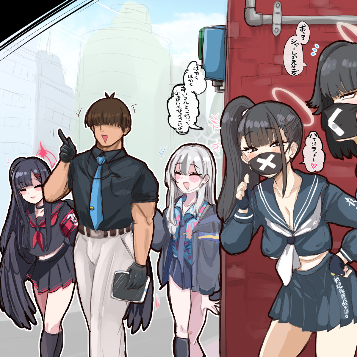 This is a pixiv picture whose title is チンピラちゃ.