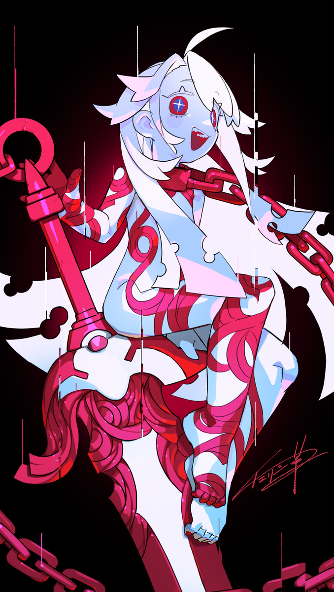 This is a pixiv picture whose title is ⚔.