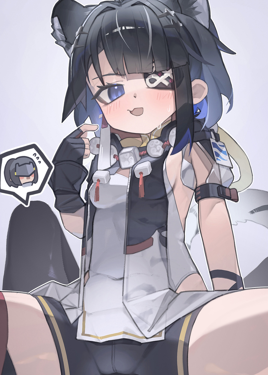 This is a pixiv picture whose title is 🔫🔫.