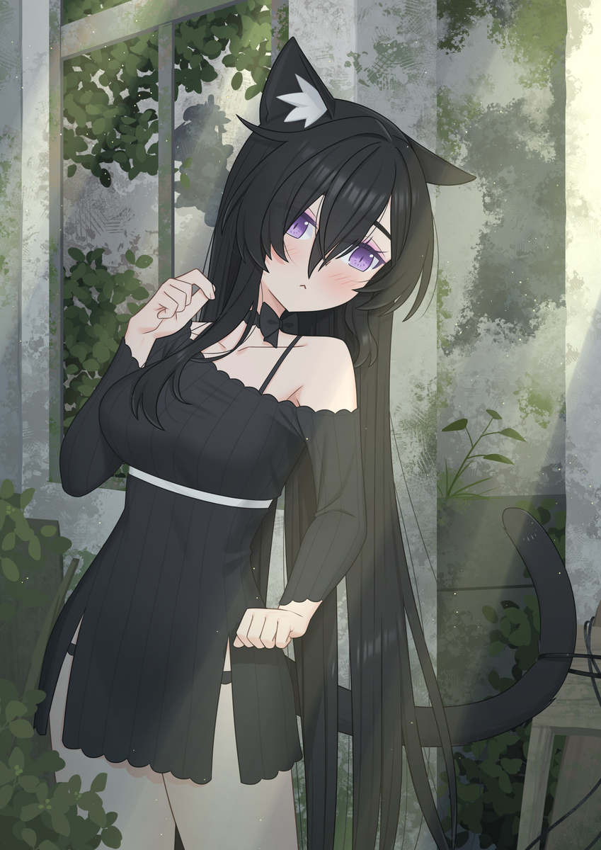 This is a pixiv picture whose title is 廢墟.