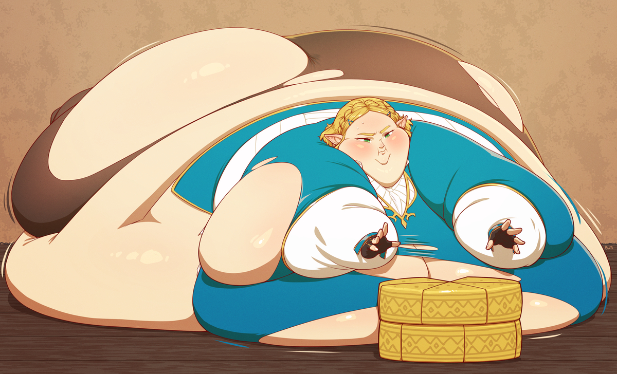 This is a pixiv picture whose title is Let Her Eat Cheese.