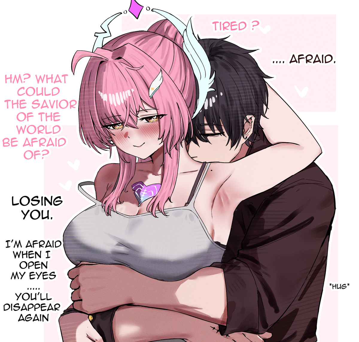 This is a pixiv picture whose title is Aemeath X Rover.