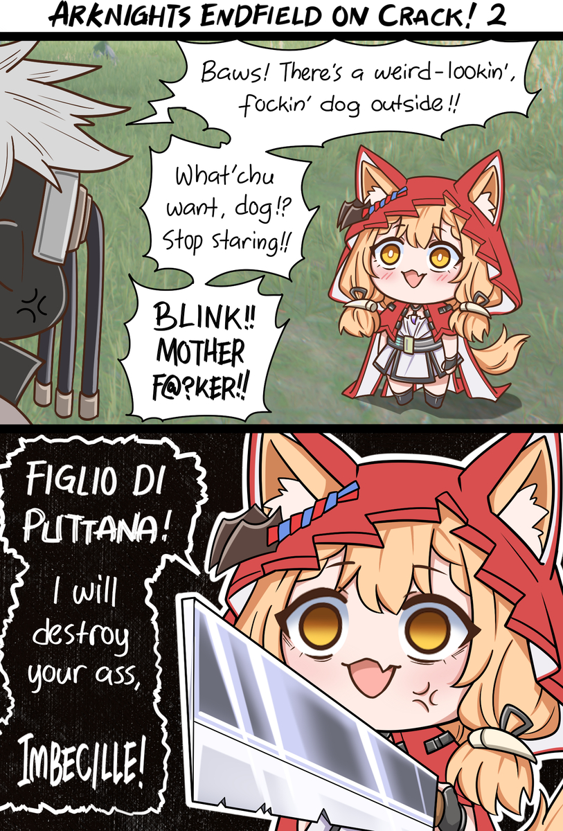This is a pixiv picture whose title is Arknights Endfield on Crack 2.