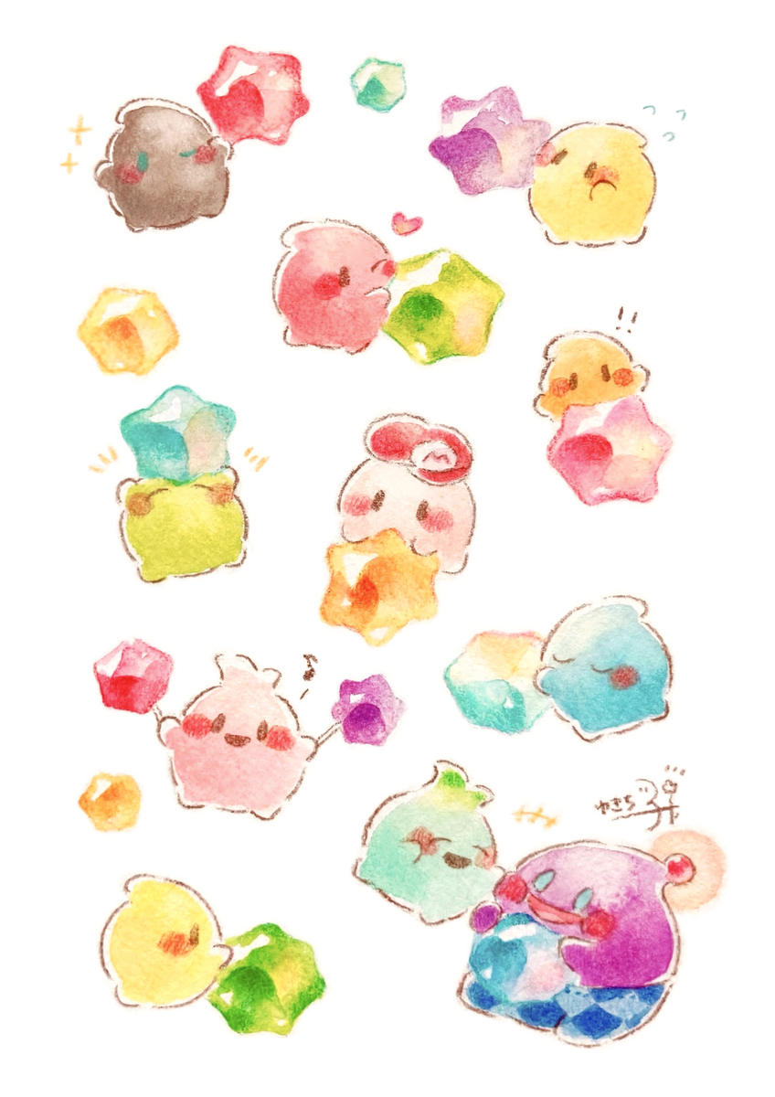 This is a pixiv picture whose title is チコと星くず.