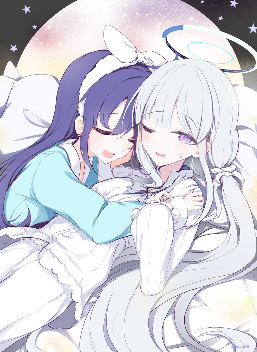 This is a pixiv picture whose title is ユウカの寝相が小さい頃からだったら.