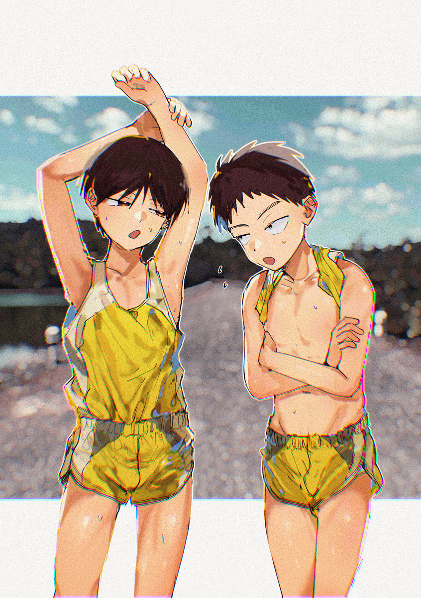 This is a pixiv picture whose title is 【男の子録】#0３.