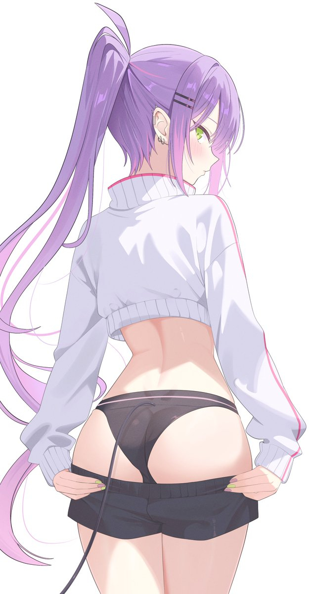 This is a pixiv picture whose title is お尻トワ様　続きはやfanboxへ.