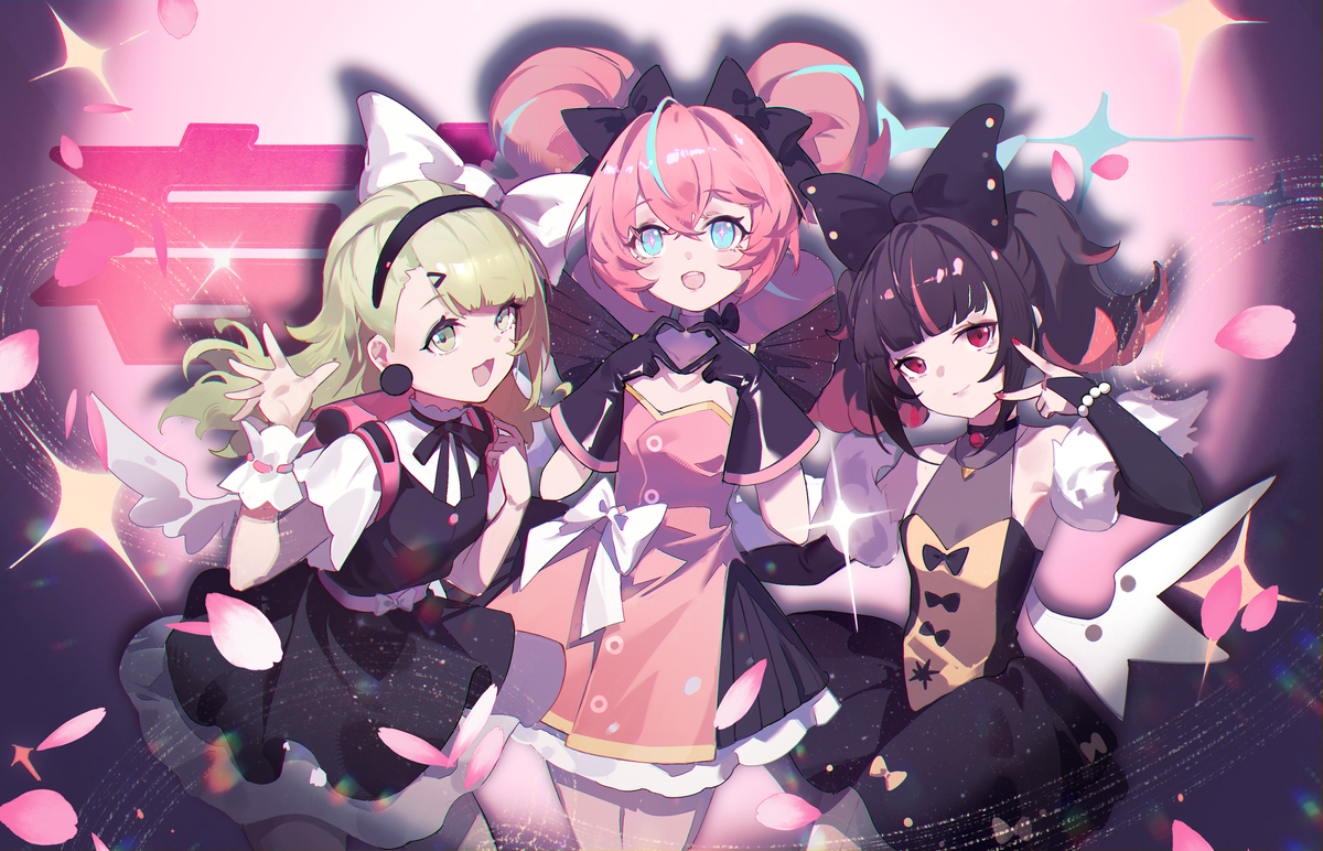 This is a pixiv picture whose title is 妄想天使.