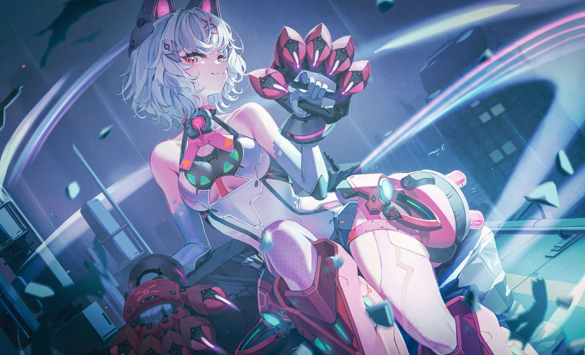 This is a pixiv picture whose title is リンクス.