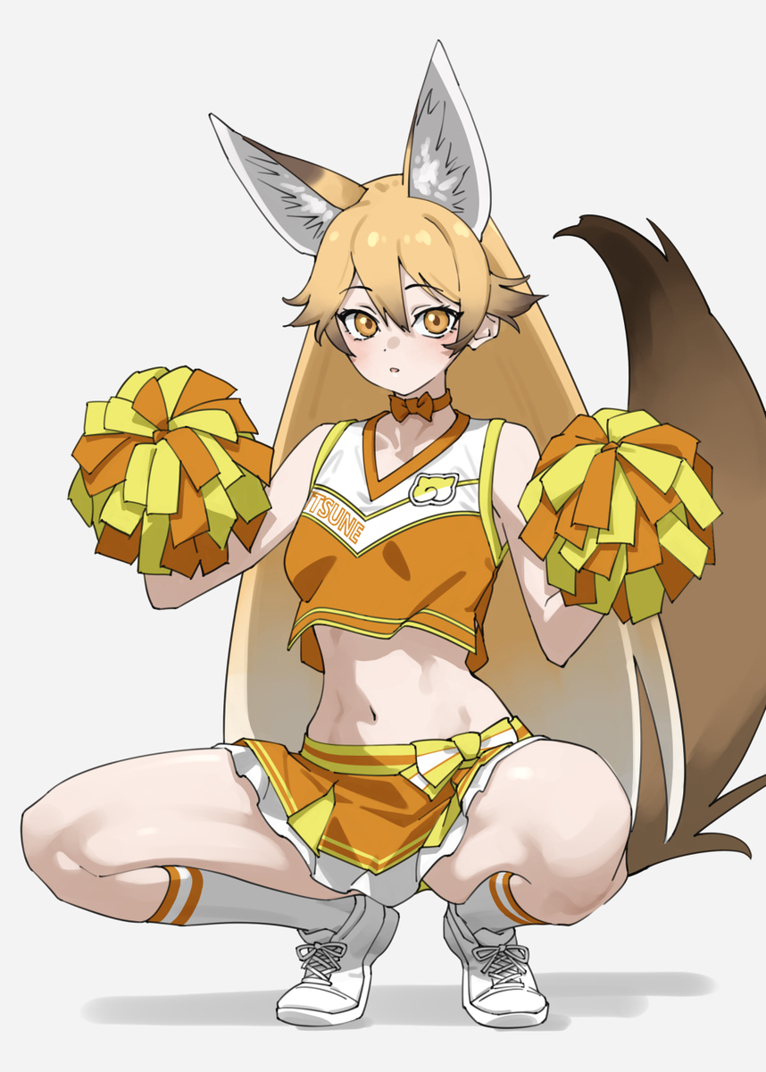 This is a pixiv picture whose title is キタキツネ.