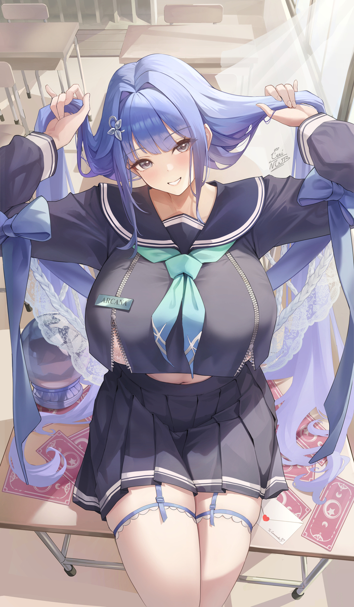 This is a pixiv picture whose title is アルカナ.