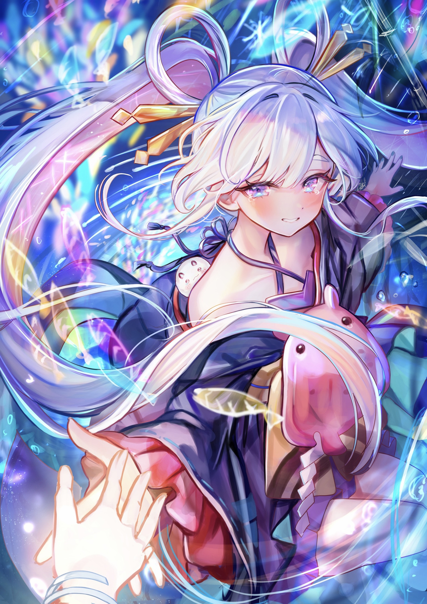 This is a pixiv picture whose title is ー八千代を超えてー.