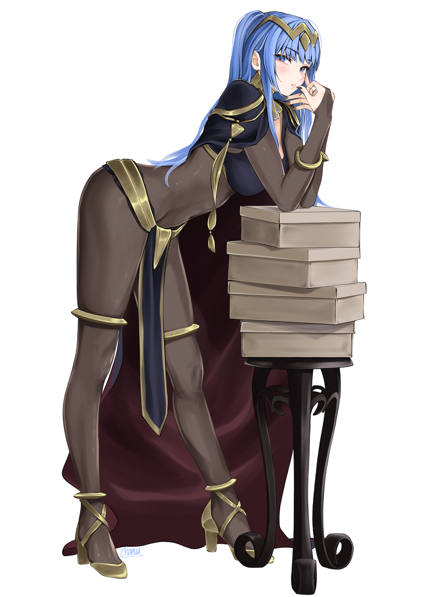 This is a pixiv picture whose title is Tharja cosplay.