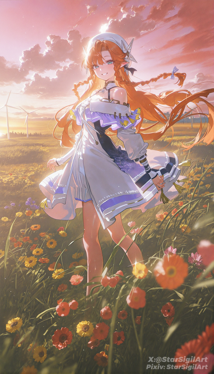 This is a pixiv picture whose title is 还是耙耙柑.