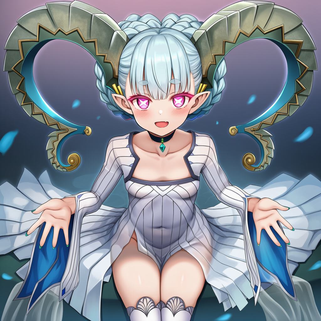 This is a pixiv picture whose title is ラーヴァ/ティアマト／larva tiamat.