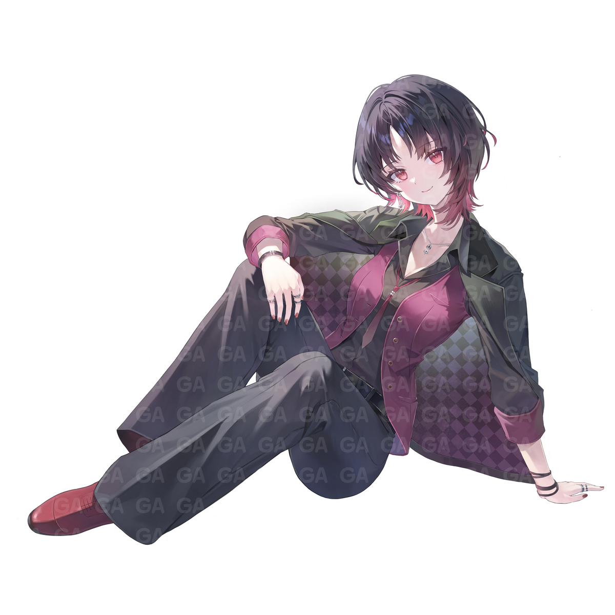 This is a pixiv picture whose title is 如月れん.