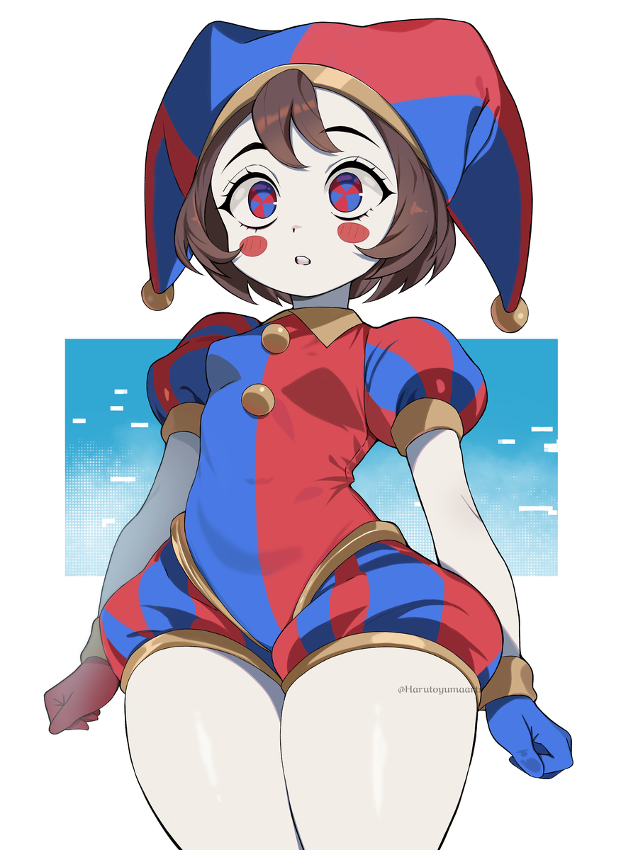 This is a pixiv picture whose title is ポムニ.