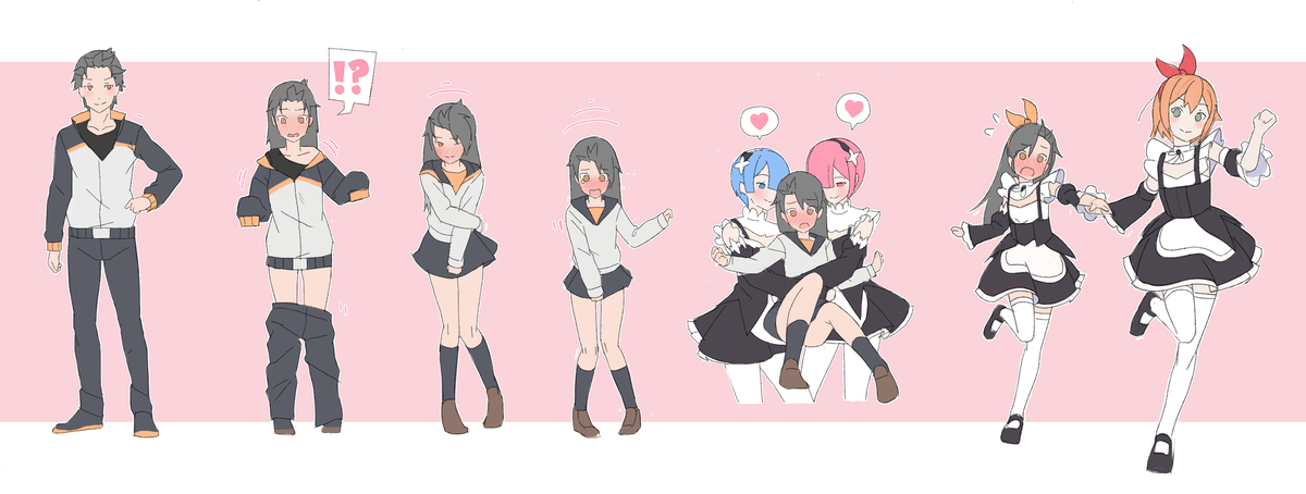 This is a pixiv picture whose title is Subaru TGAR.