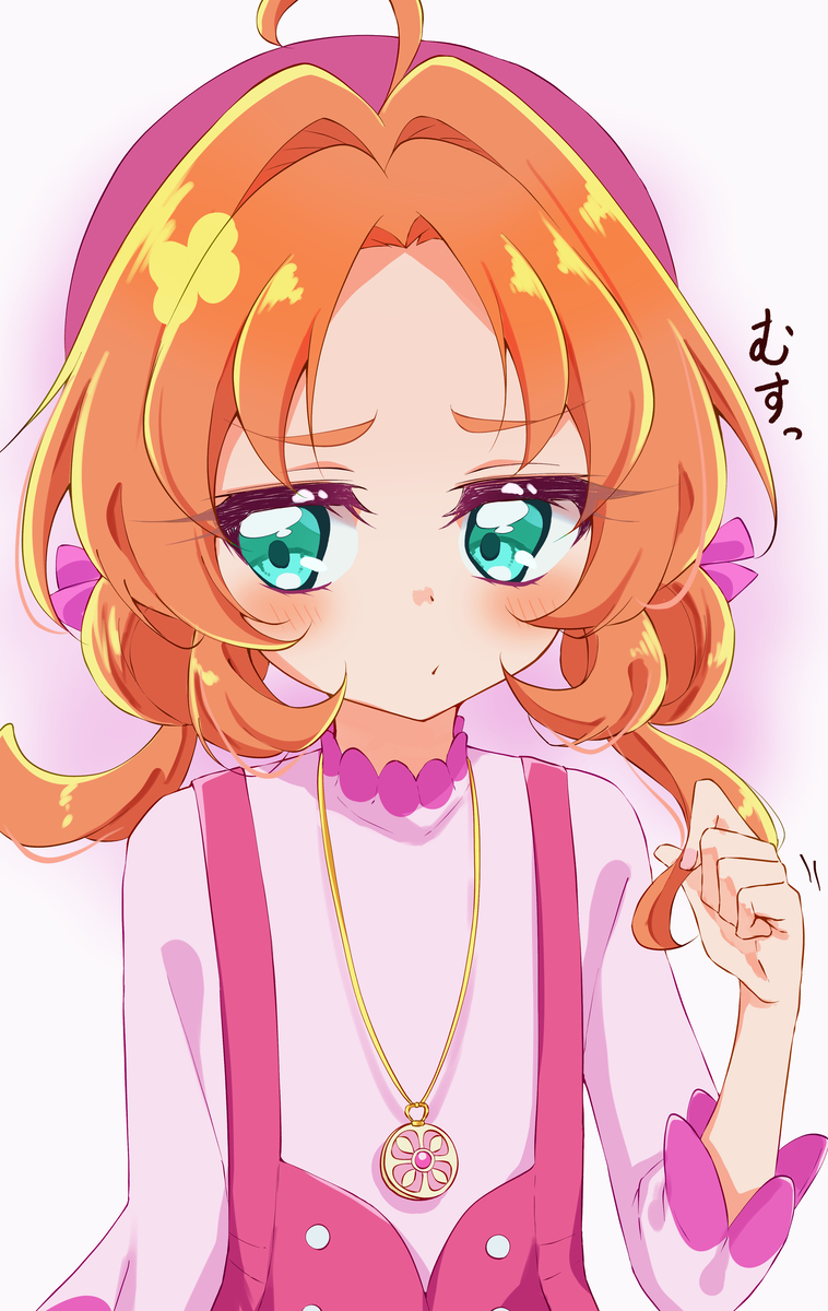 This is a pixiv picture whose title is むすっとあんなちゃんらくがき.