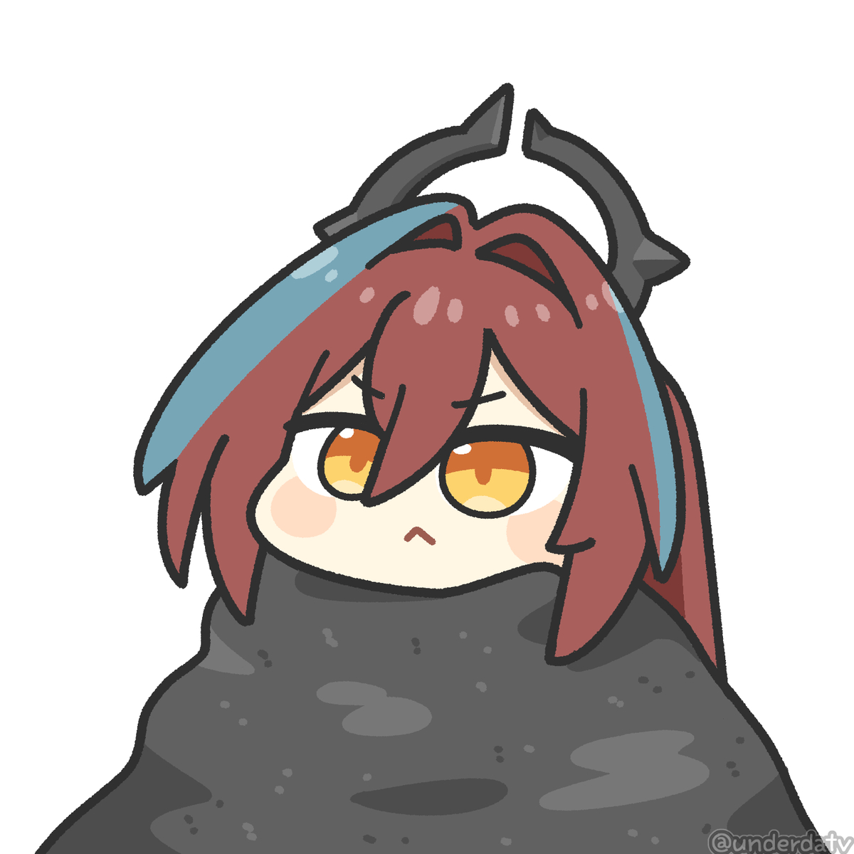 This is a pixiv picture whose title is 타다 남은 것.