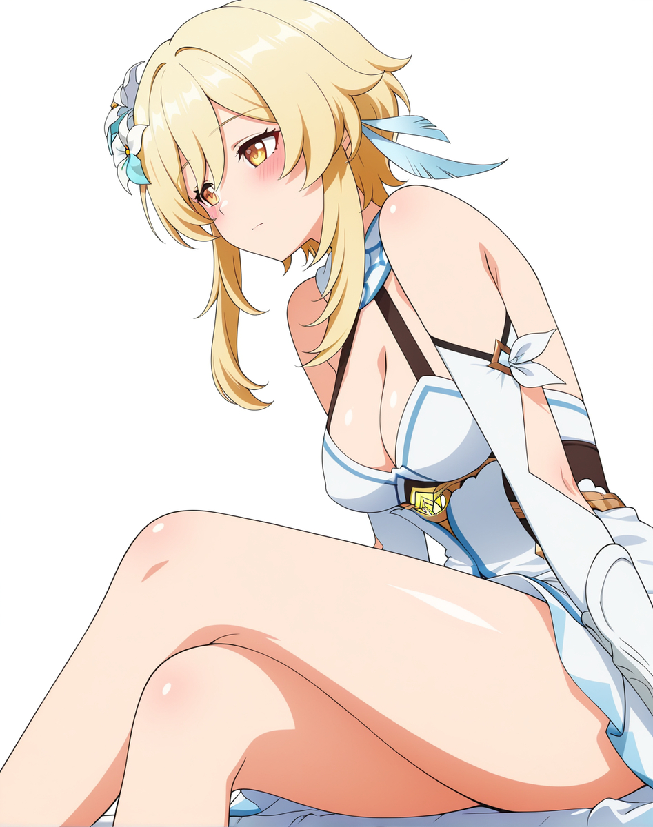 This is a pixiv picture whose title is Lumine.