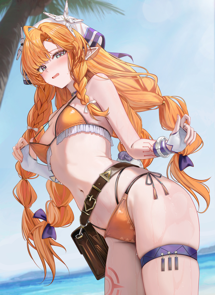This is a pixiv picture whose title is 西格莉卡.