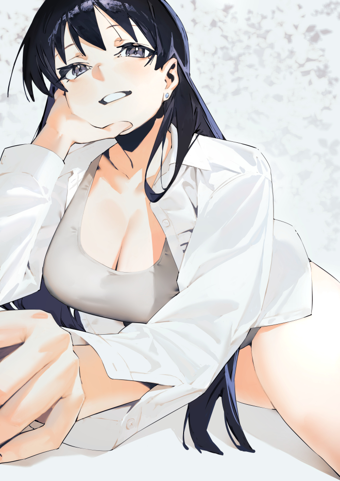 This is a pixiv picture whose title is 凪さん😌.