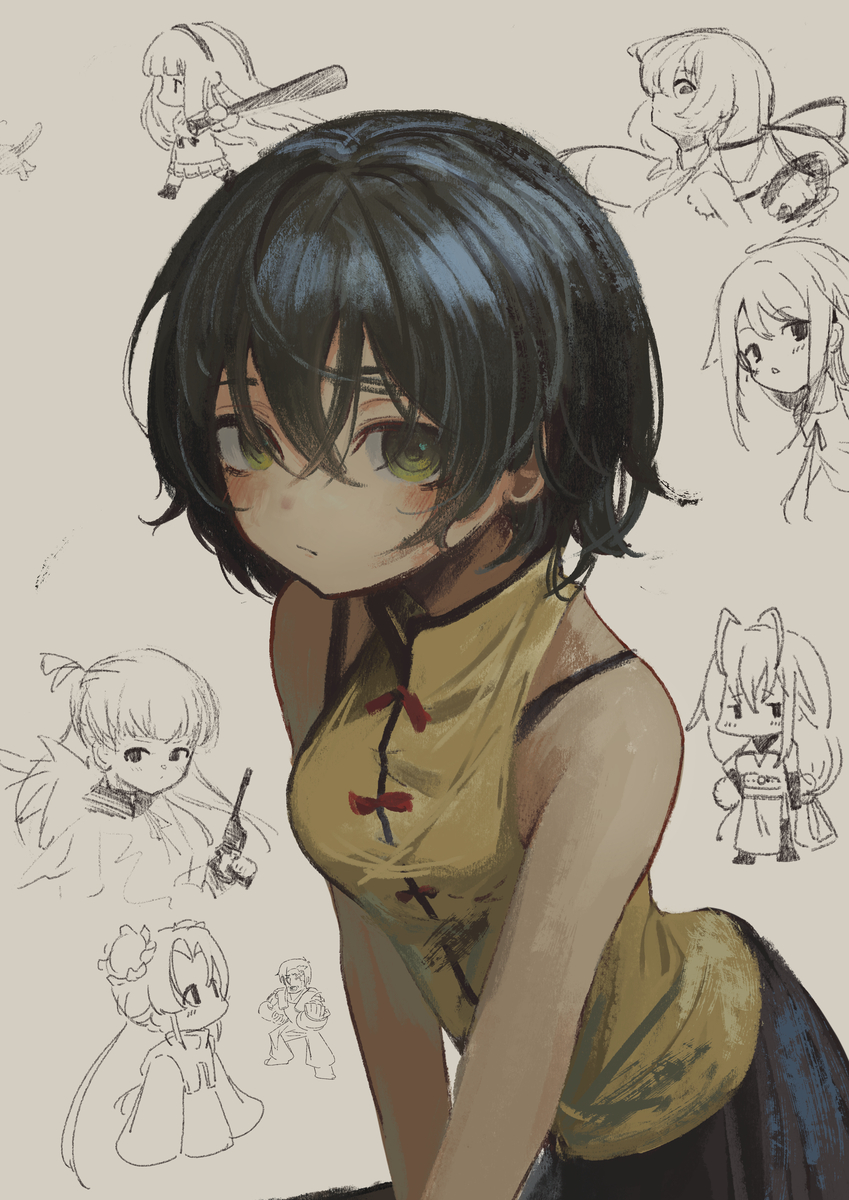 This is a pixiv picture whose title is 無題.