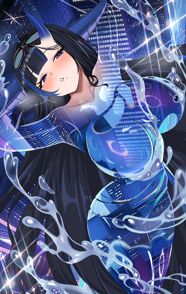 This is a pixiv picture whose title is 雲龍.