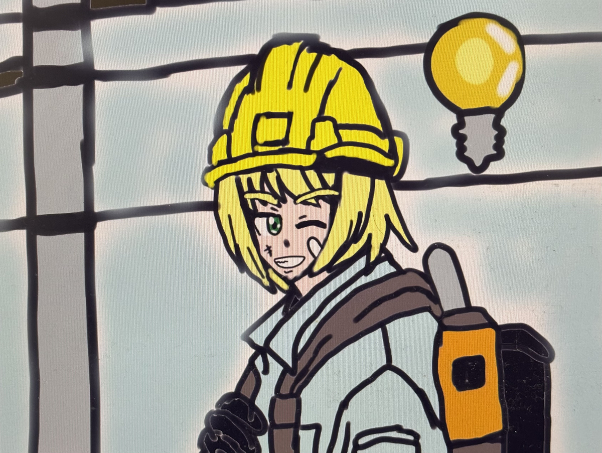This is a pixiv picture whose title is 電気記念日💡.