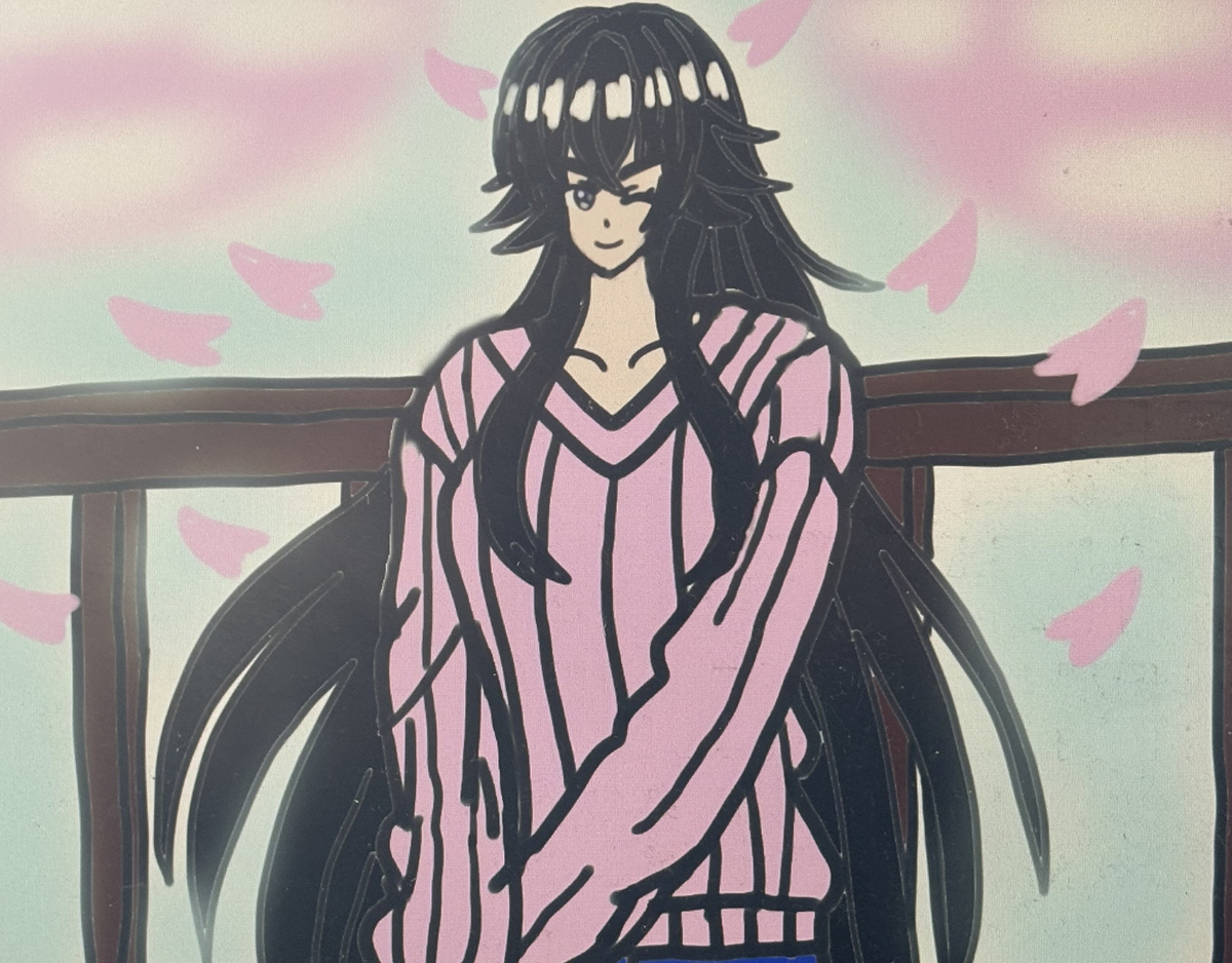 This is a pixiv picture whose title is 刃兼乙姫🌸.