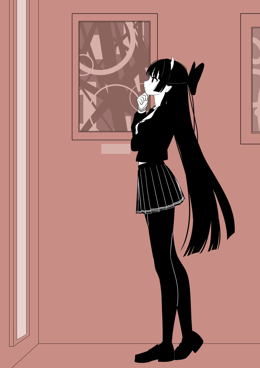 This is a pixiv picture whose title is 九相縛図 ①&⑨.