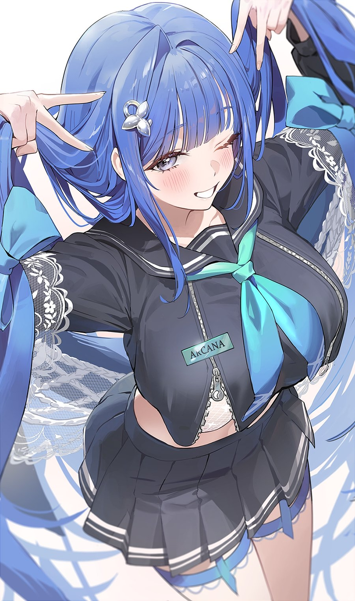 This is a pixiv picture whose title is Arcana.