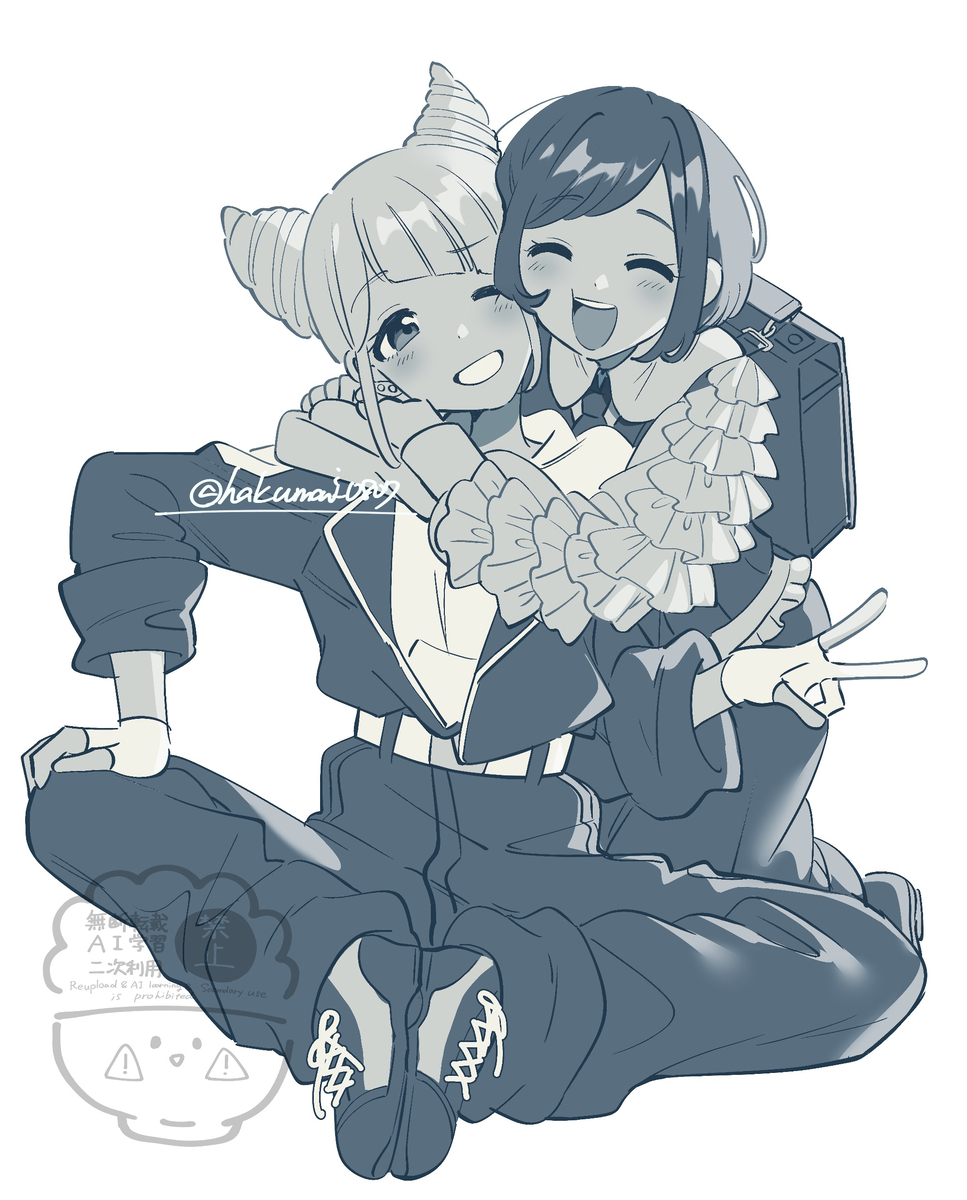 This is a pixiv picture whose title is 白昼夢.