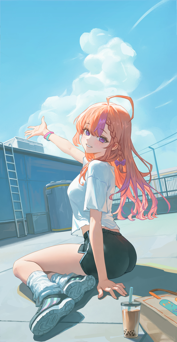 This is a pixiv picture whose title is 【request】Oki.