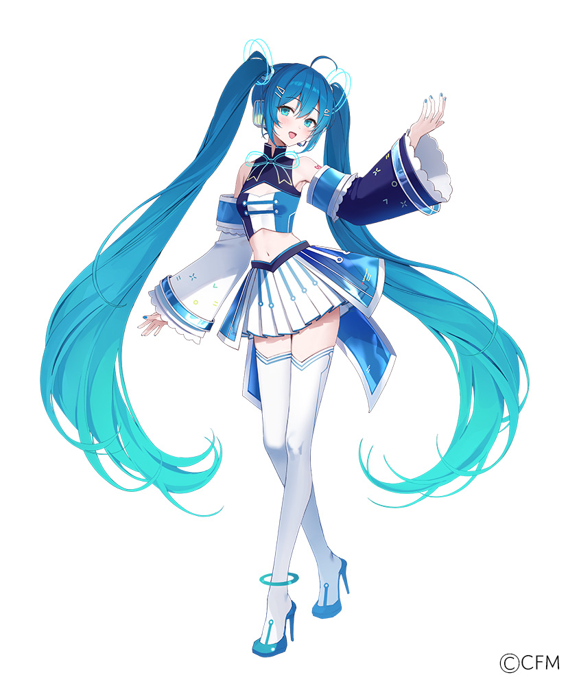 This is a pixiv picture whose title is 【お仕事】バルサン×初音ミク.