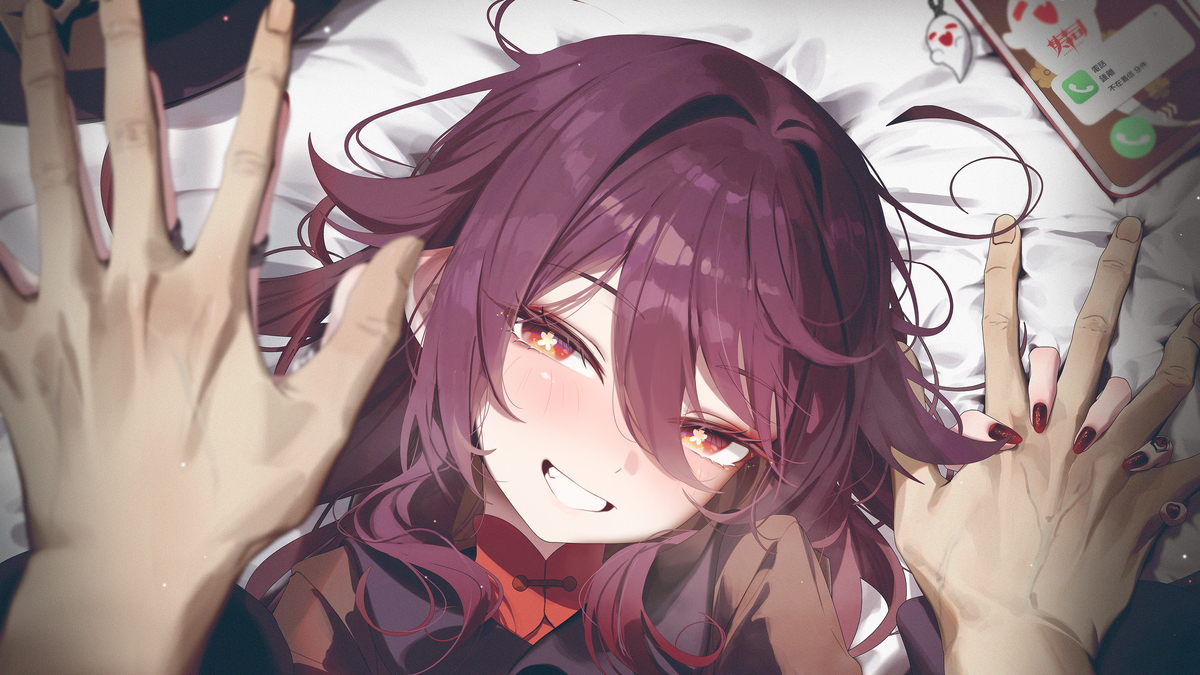 This is a pixiv picture whose title is 胡桃.