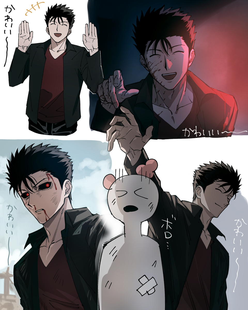 This is a pixiv picture whose title is ほぼ島崎2.