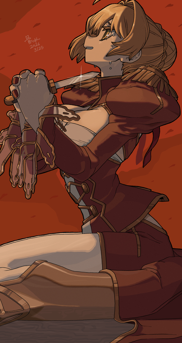This is a pixiv picture whose title is ネロ・クラウディウス.