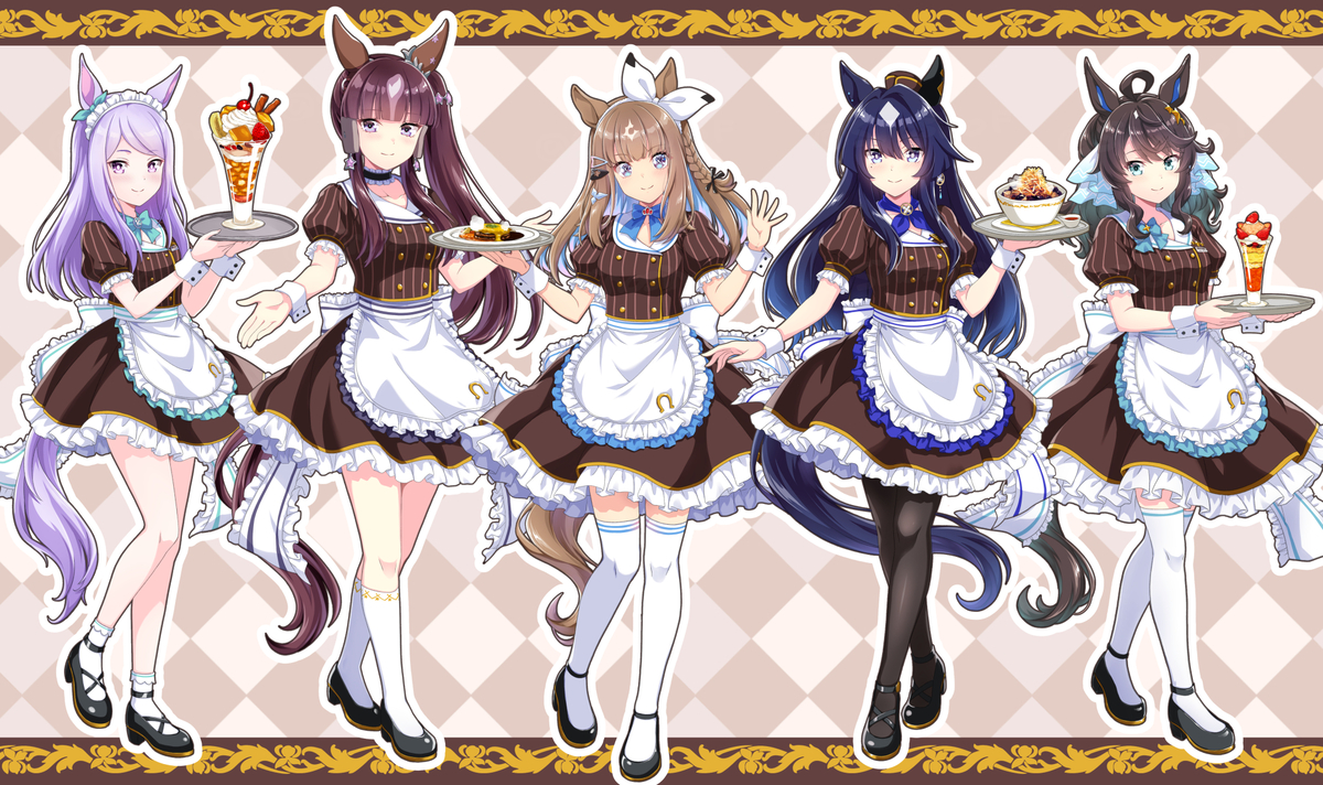 This is a pixiv picture whose title is あのコラボ実は第5弾があるらしい.