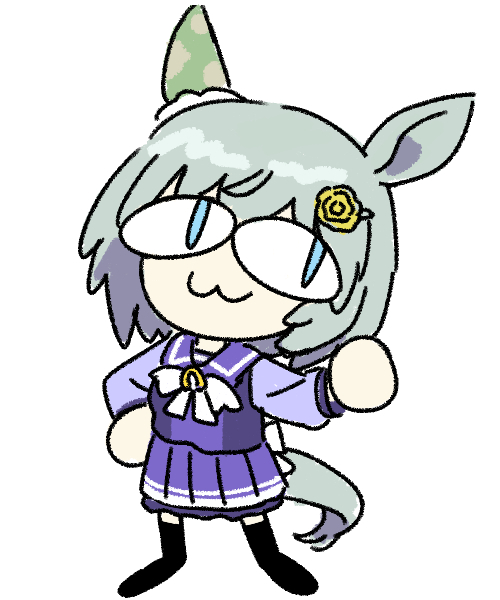 This is a pixiv picture whose title is セイウンスカイ.