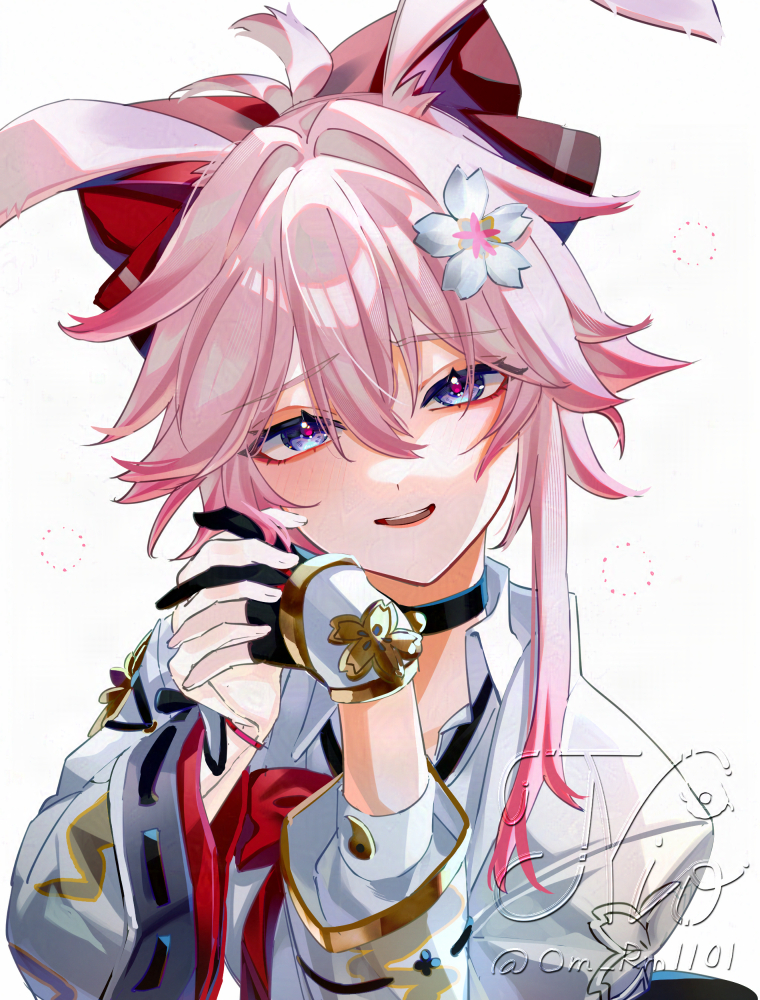 This is a pixiv picture whose title is 緋英.