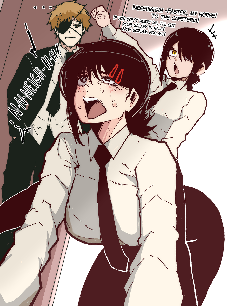 This is a pixiv picture whose title is Office Horse.