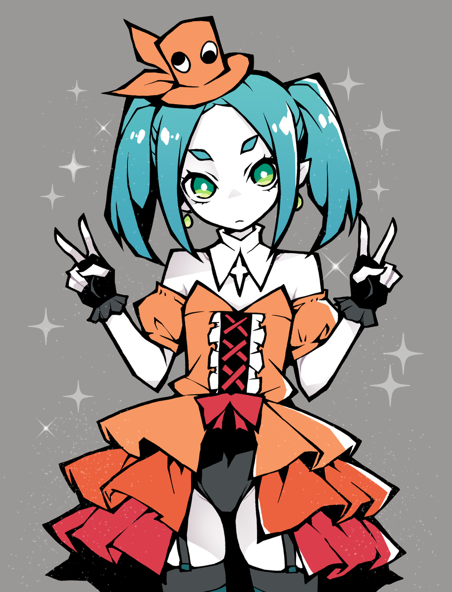 This is a pixiv picture whose title is showgirl ononoki.