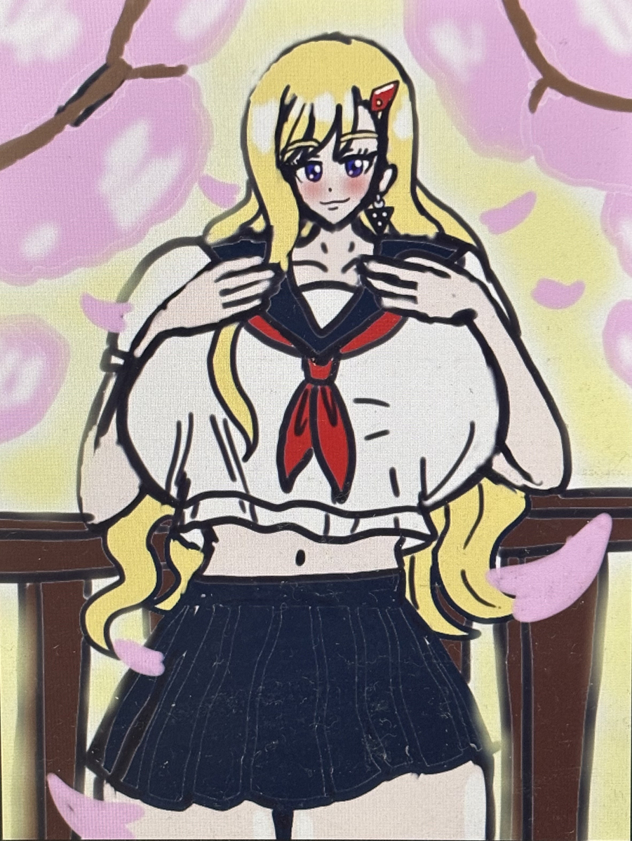 This is a pixiv picture whose title is レベッカ・ブルーガーデン🌸.