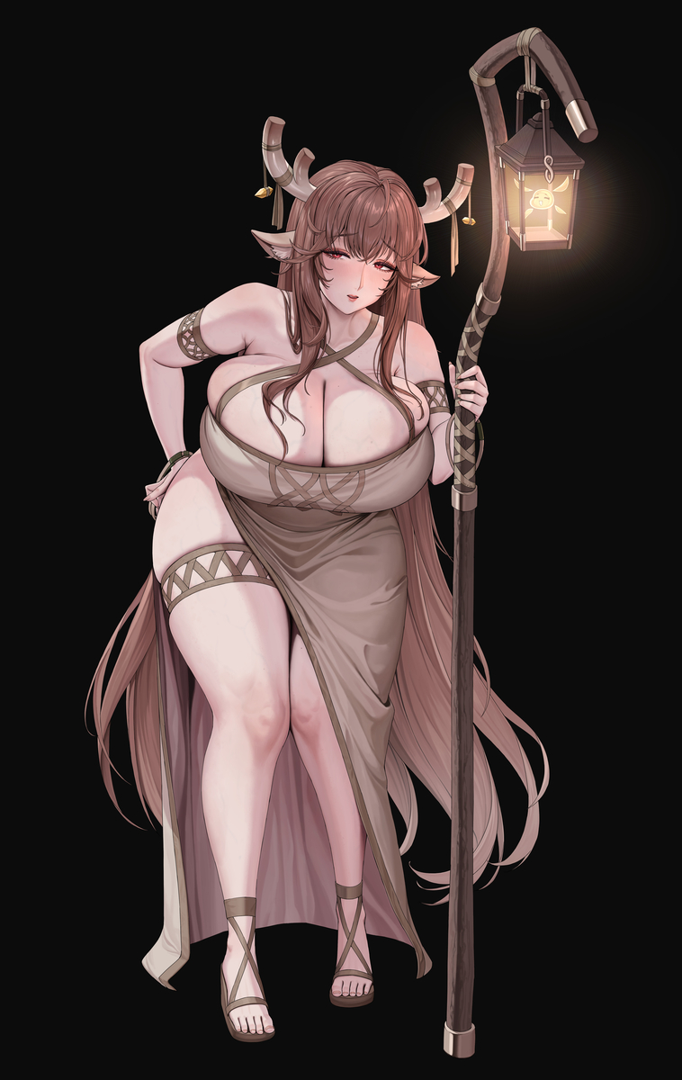 This is a pixiv picture whose title is 正常身材的迪亚纳村长.