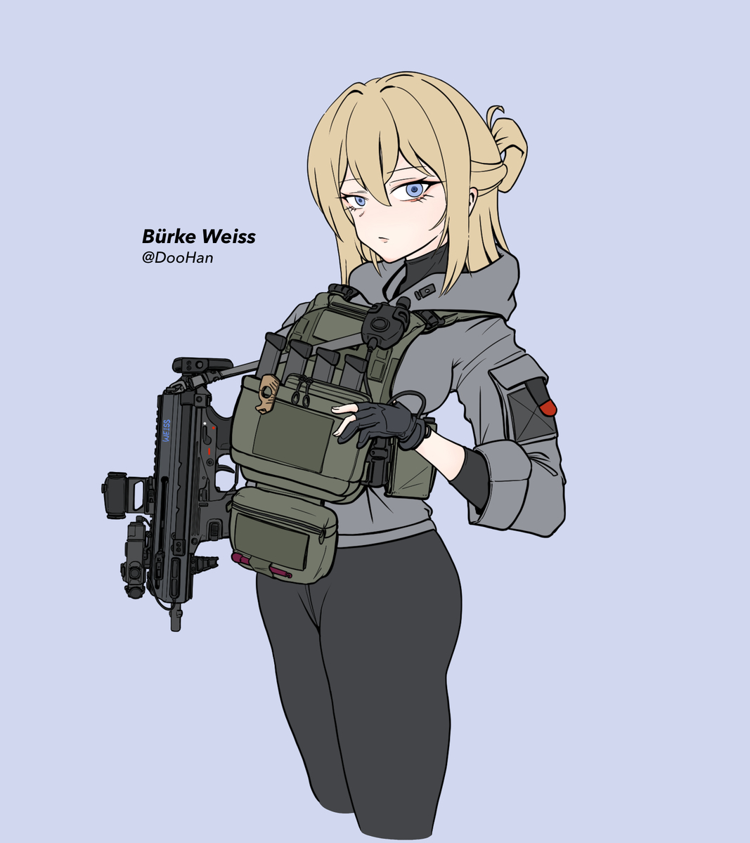 This is a pixiv picture whose title is Weiss.