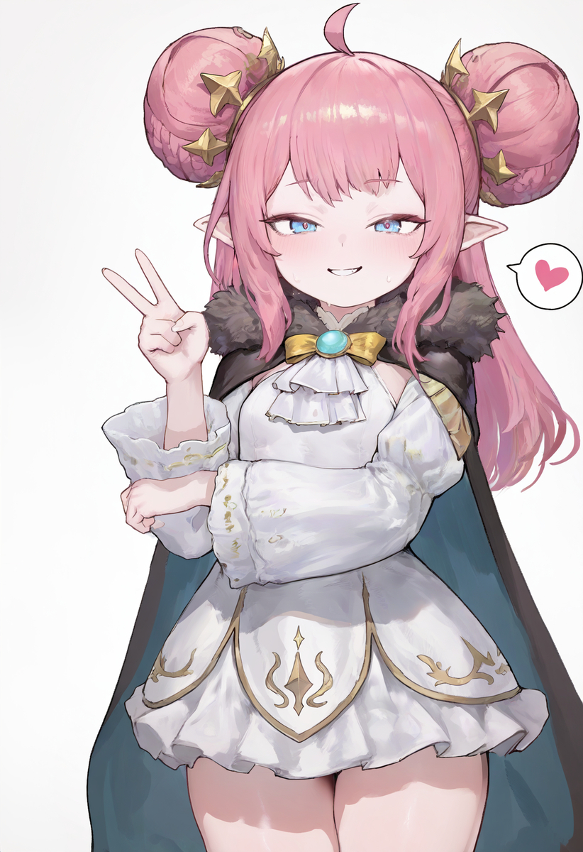 This is a pixiv picture whose title is 公主大人 胜！.