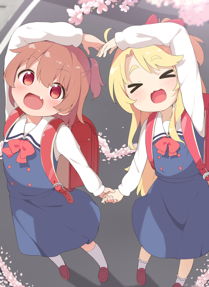 This is a pixiv picture whose title is 春一番.